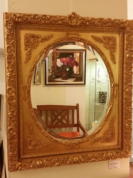 Spiegen im Barockrahmen